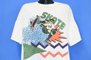 90s Skateboarding Skate Flying High Neon t-shirt Extra Large