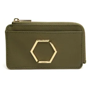 Alice Wheeler Honeycomb Bath Purse - Olive