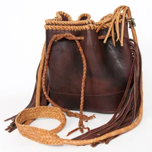 American Darling ADBGD140 Bucket Genuine Leather Women Bag Western Handbag Purse