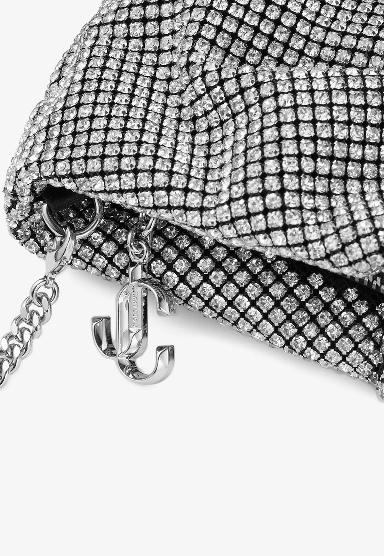 Bonny Crystal Mesh Clutch Bag