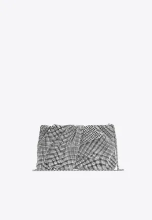 Bonny Crystal Mesh Clutch Bag
