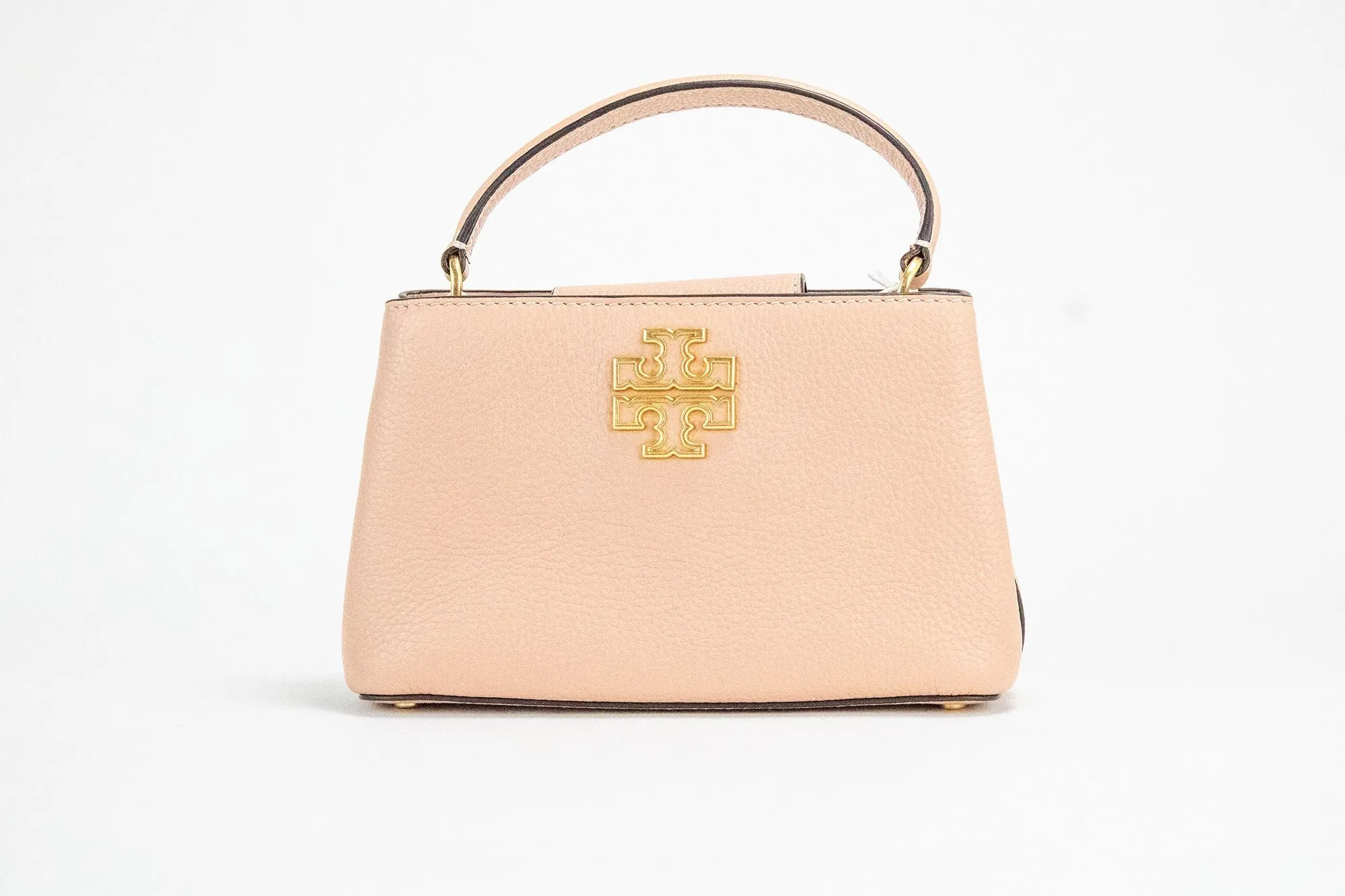 Britten Micro Light Meadowsweet Leather Satchel Bag Purse