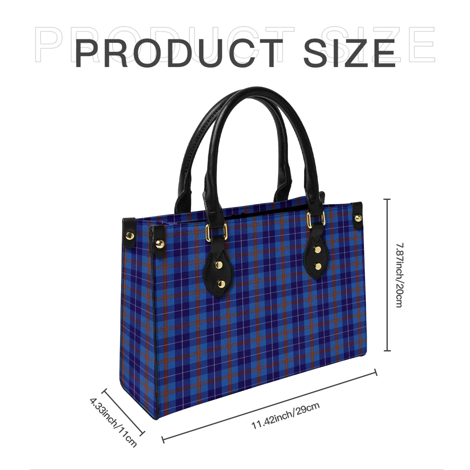 Bryson Tartan Leather Bag