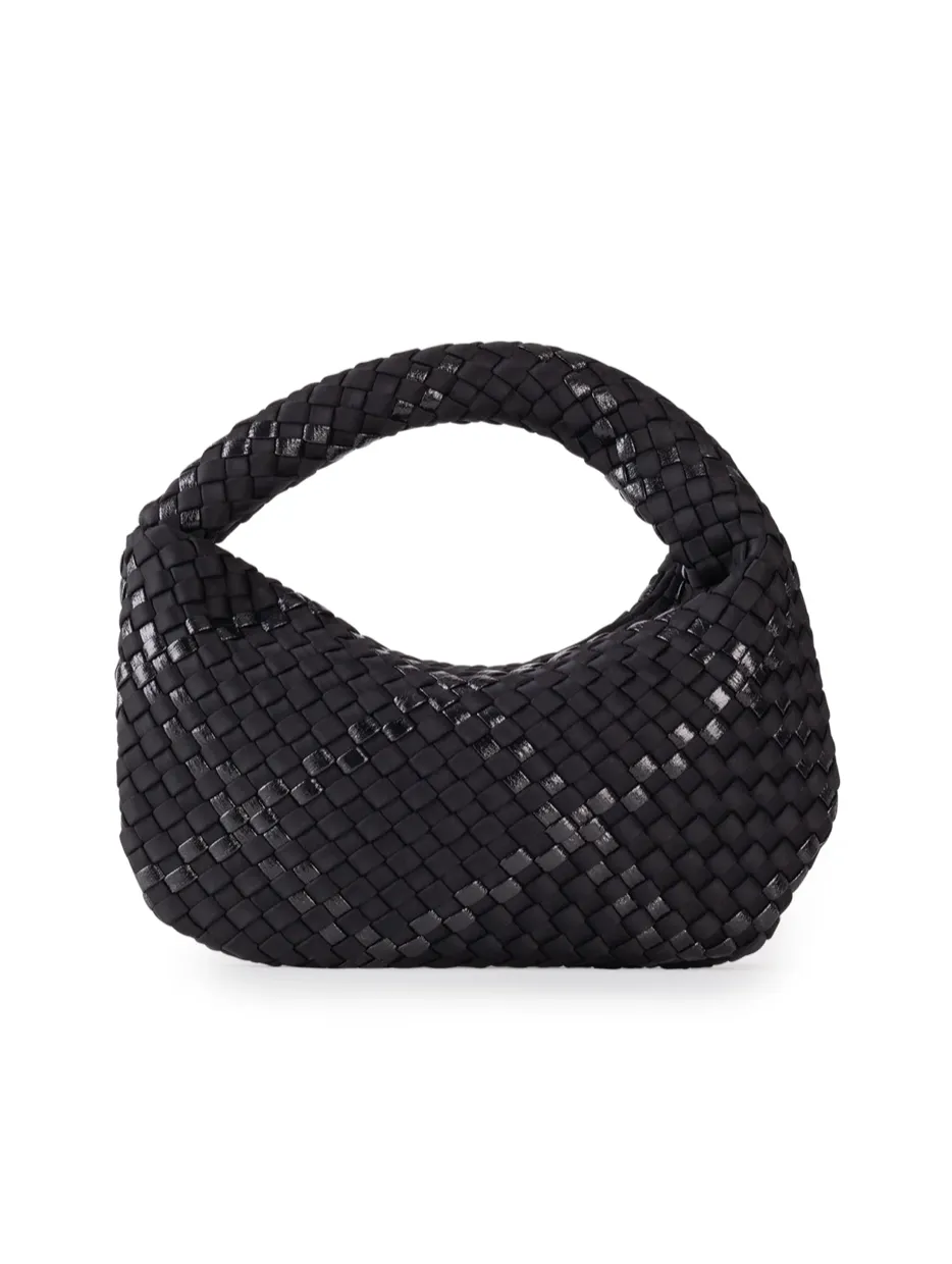 CARRIE Woven Mini Hobo