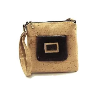 Cork Crossbody Bag Small Vegan Crossbody Purse Tacor