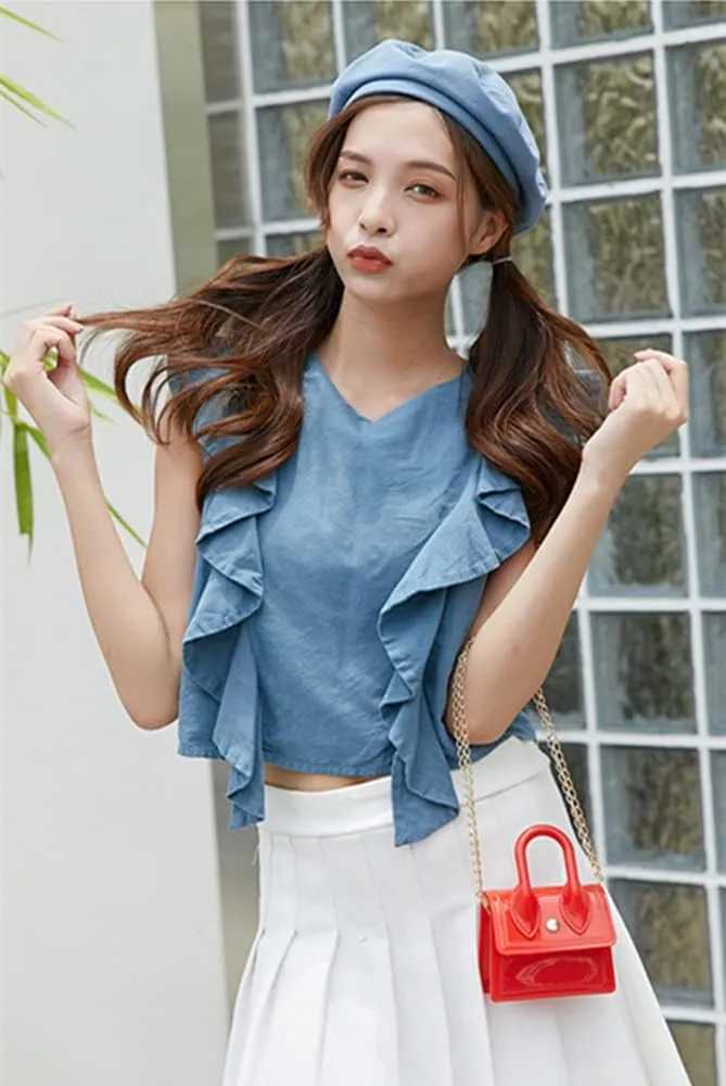Crossbody Bag Mini Purse with Signle Handle for Little Girl Kids Mini Cute Handbags Shoulder Messenger Bag