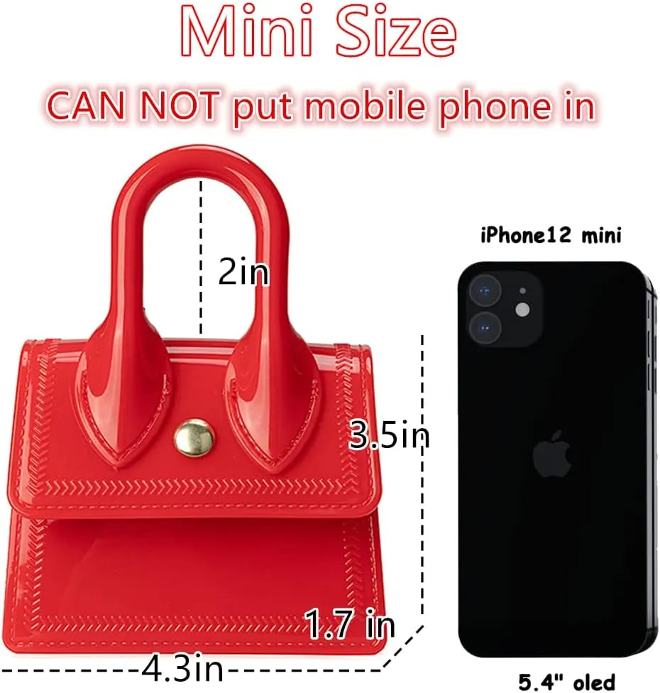 Crossbody Bag Mini Purse with Signle Handle for Little Girl Kids Mini Cute Handbags Shoulder Messenger Bag