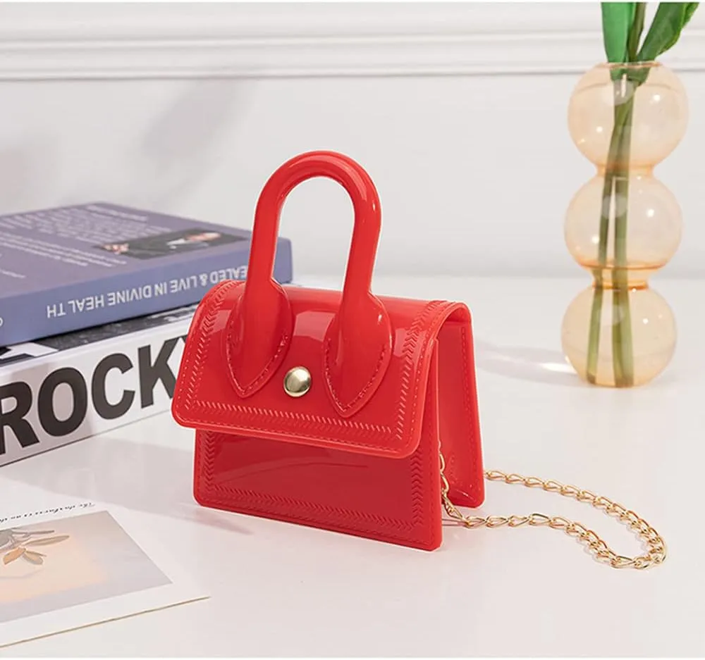 Crossbody Bag Mini Purse with Signle Handle for Little Girl Kids Mini Cute Handbags Shoulder Messenger Bag