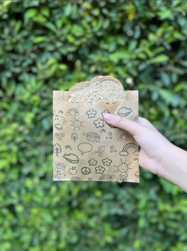 ECO Friendly Paper Sandwich Bags – Kids Edition