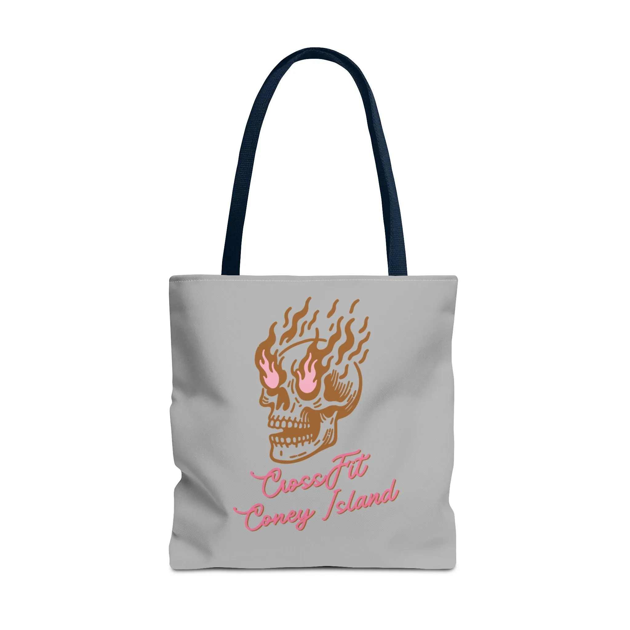 Everything Is Fine - Skull on Fire - Tote Bag