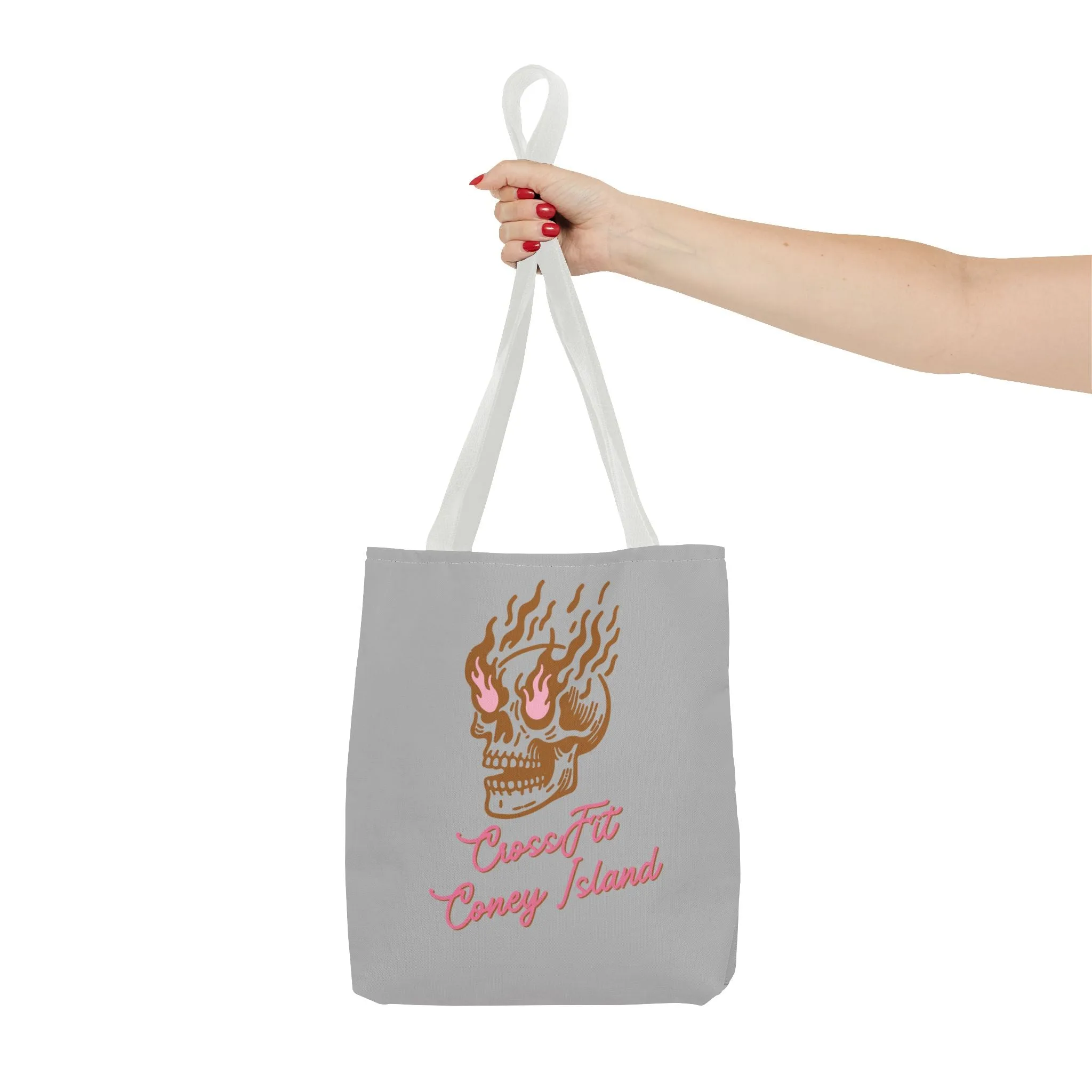 Everything Is Fine - Skull on Fire - Tote Bag