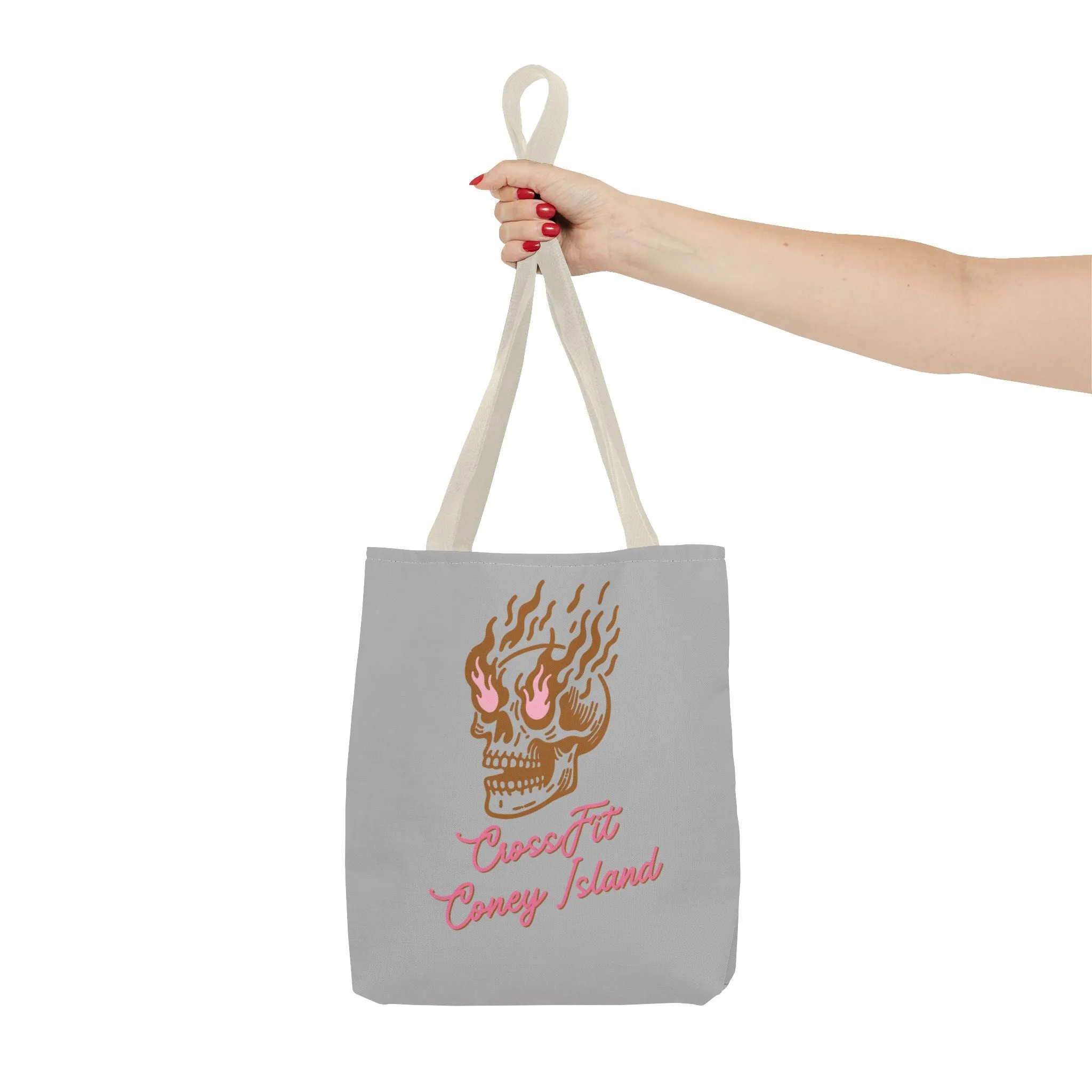Everything Is Fine - Skull on Fire - Tote Bag