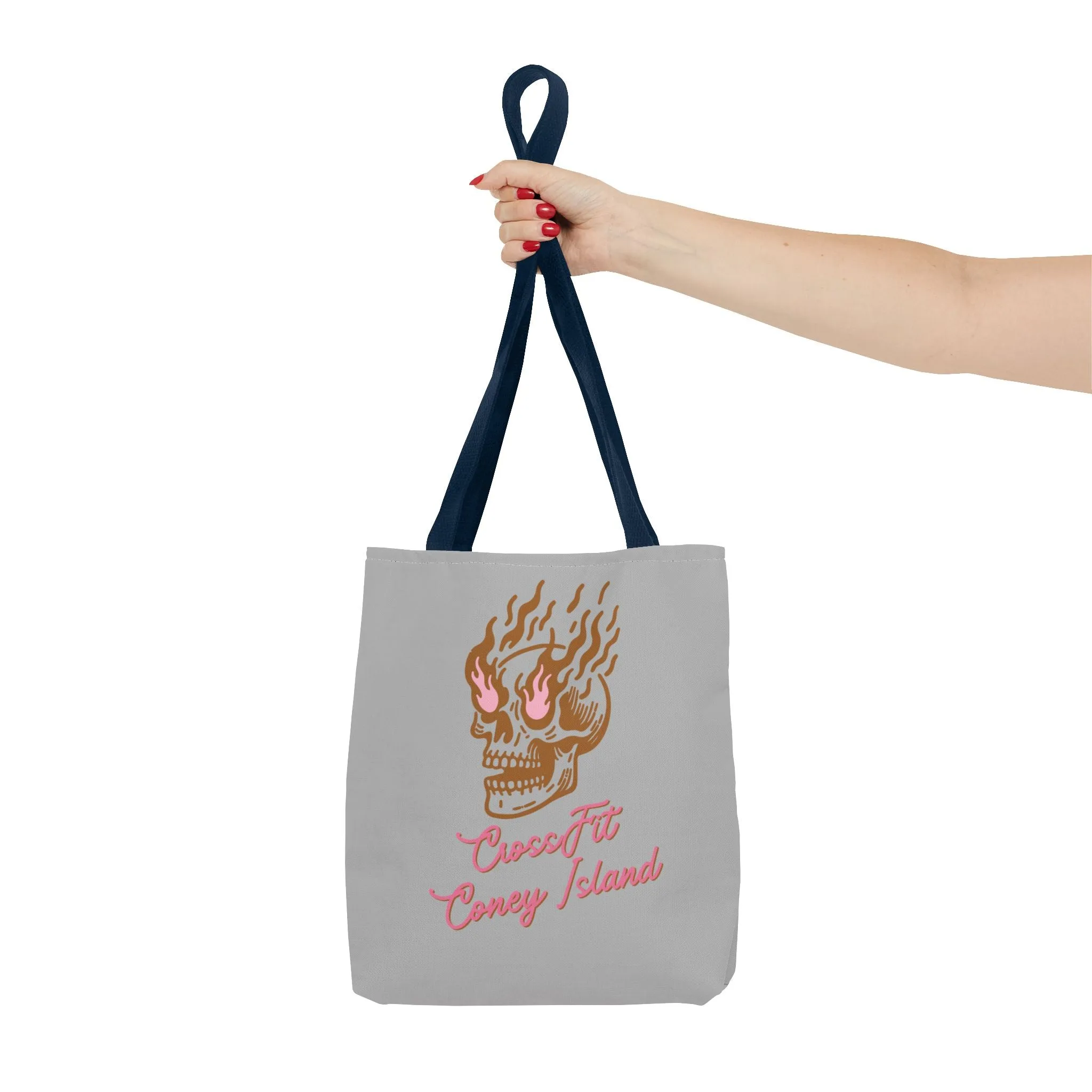Everything Is Fine - Skull on Fire - Tote Bag