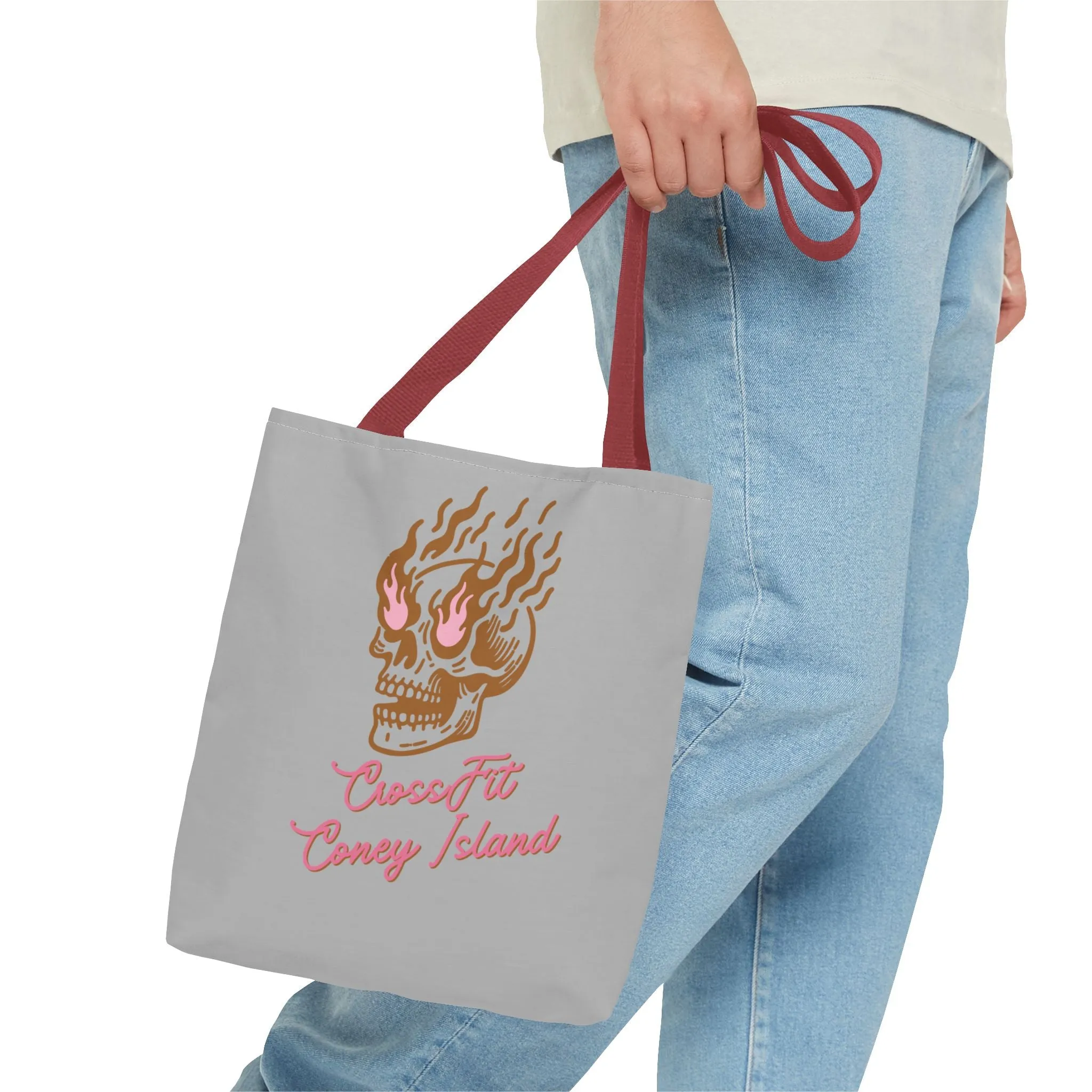 Everything Is Fine - Skull on Fire - Tote Bag