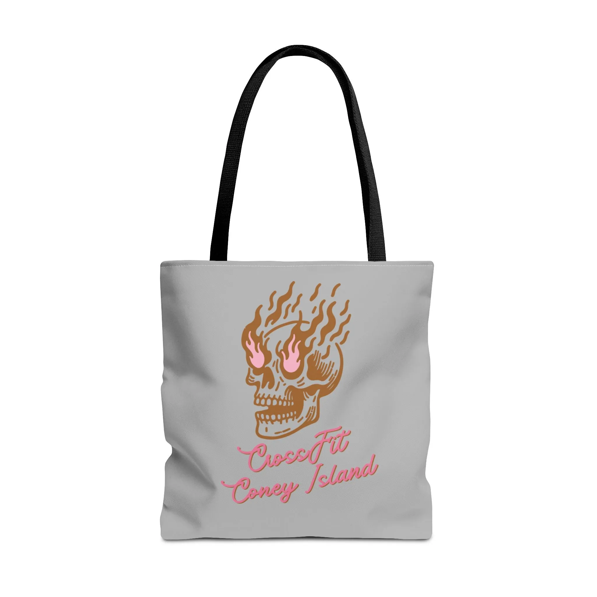 Everything Is Fine - Skull on Fire - Tote Bag