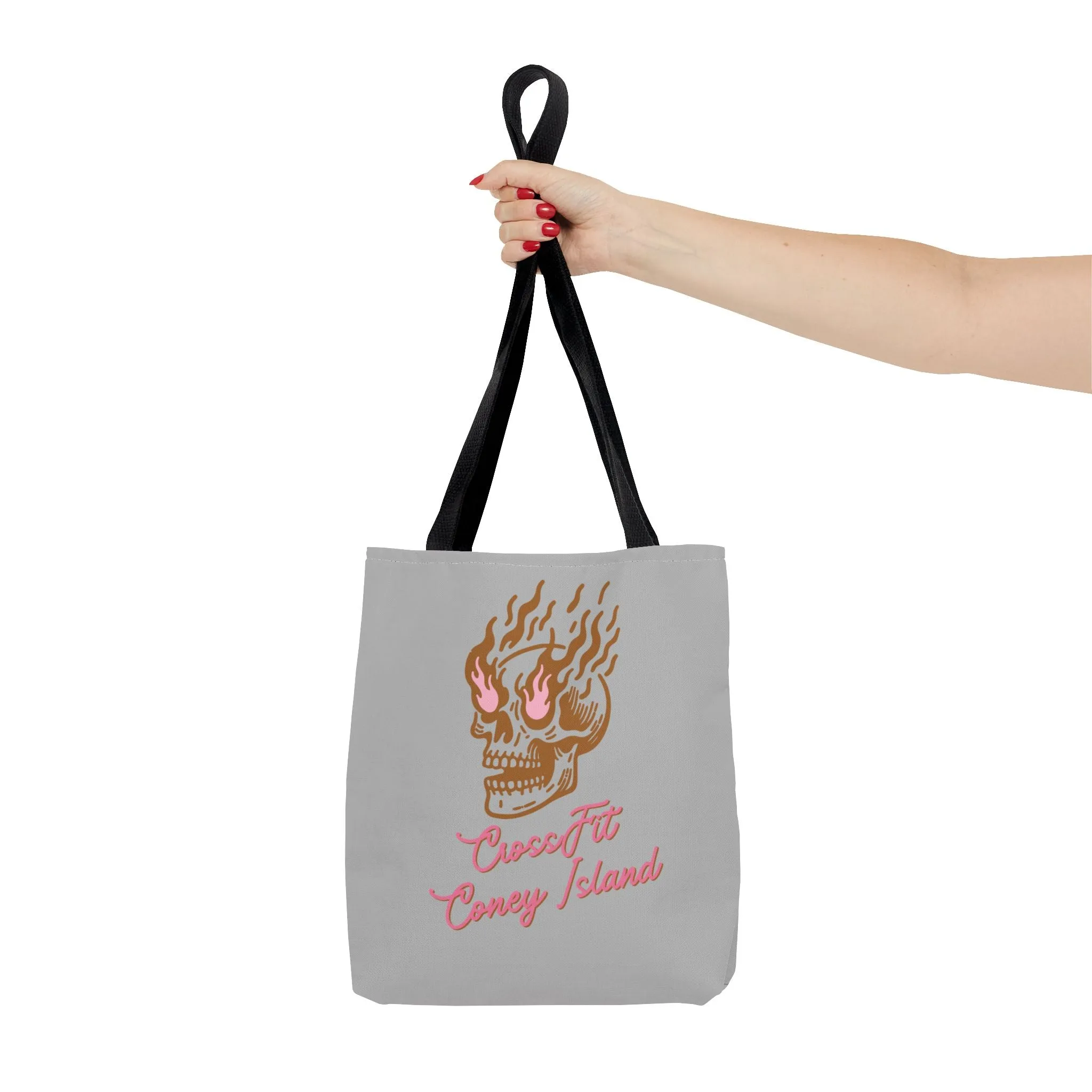 Everything Is Fine - Skull on Fire - Tote Bag