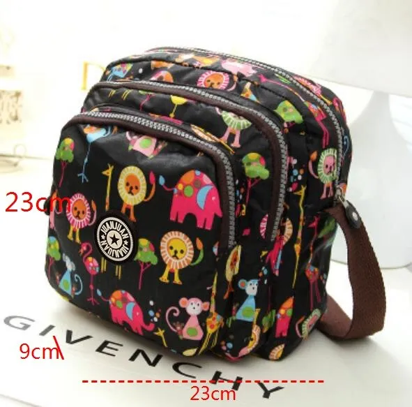 Fashion Women Messenger Bags New Vinatge Flower Printing Women Bag Mummy Casual Shoulder Bags Female small Wallet