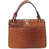 Faux Leather Crossbody Purse