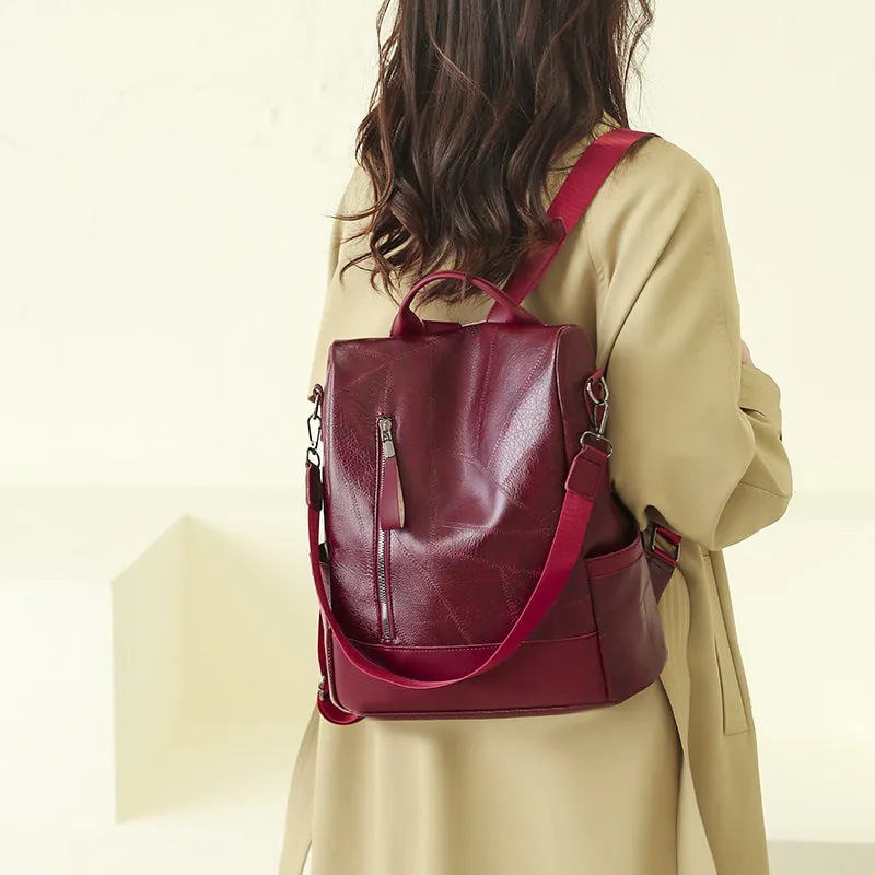 HAPPY | LEATHER BACKPACK