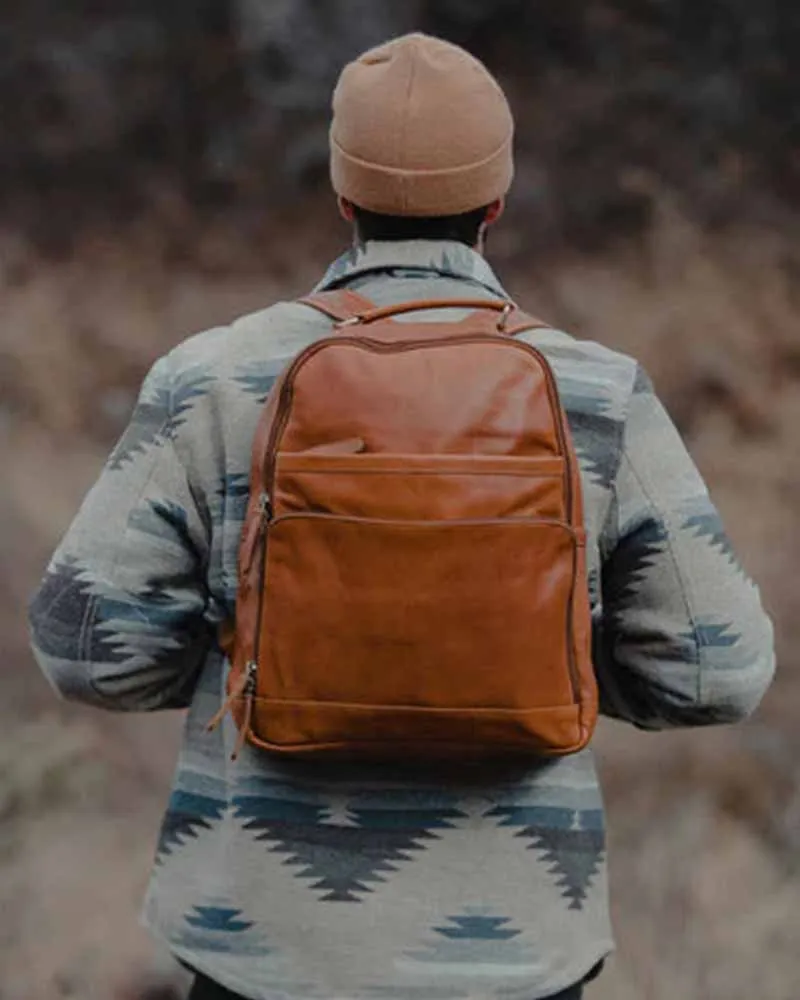 Katmai Leather Backpack