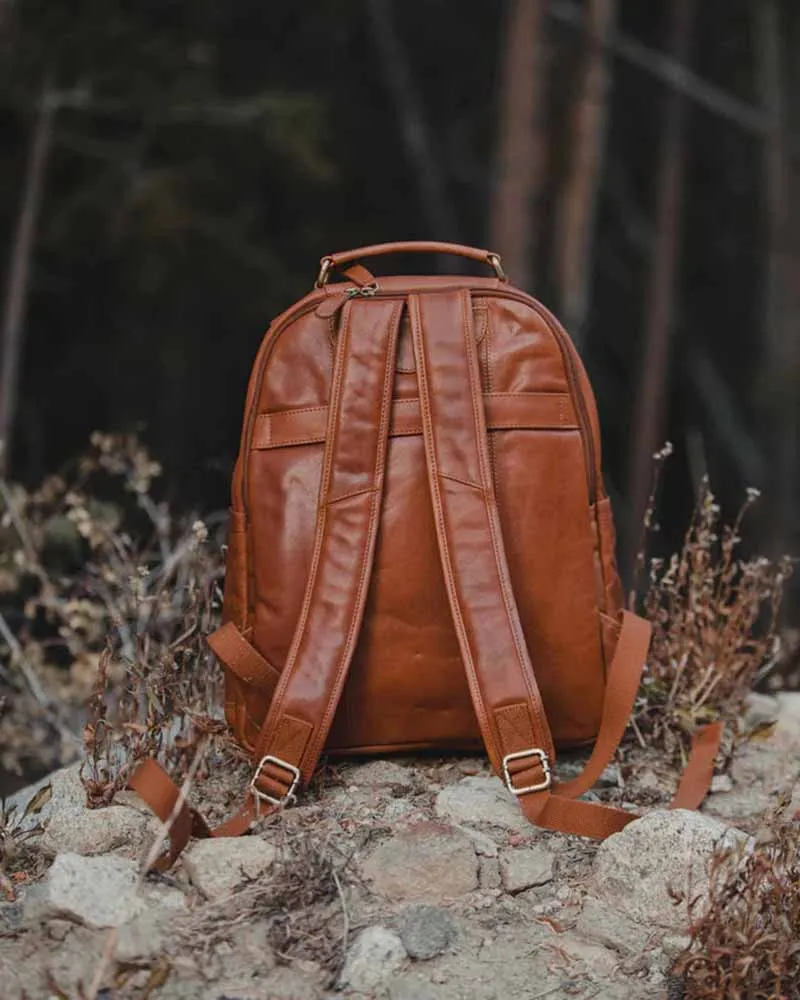 Katmai Leather Backpack