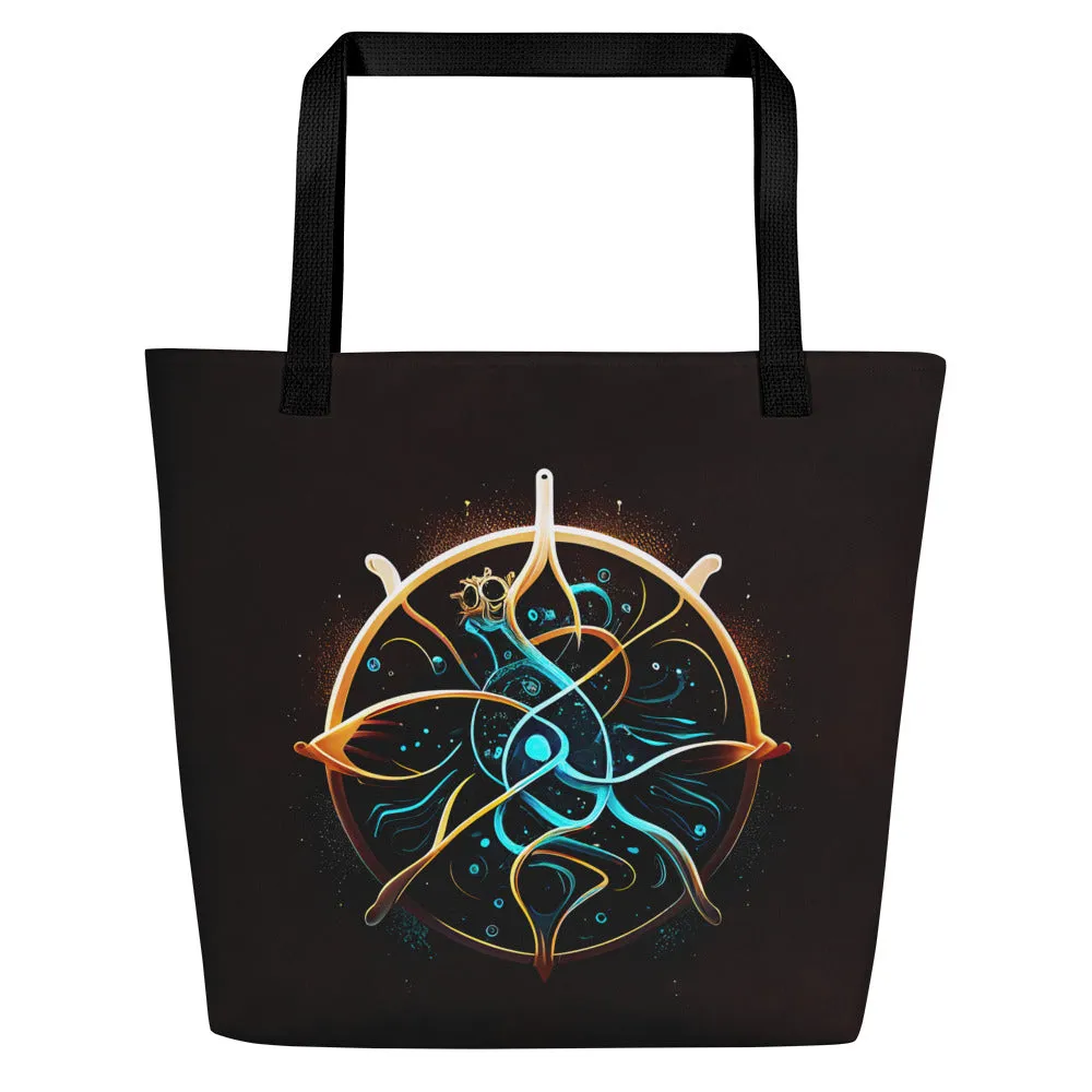 Large Tote Bag DNA Wheel