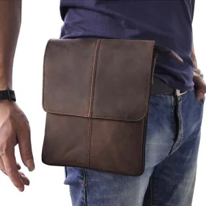 Leather Waist Fanny Pack