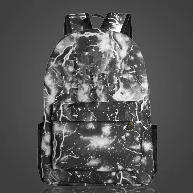 Night Luminous School Bag