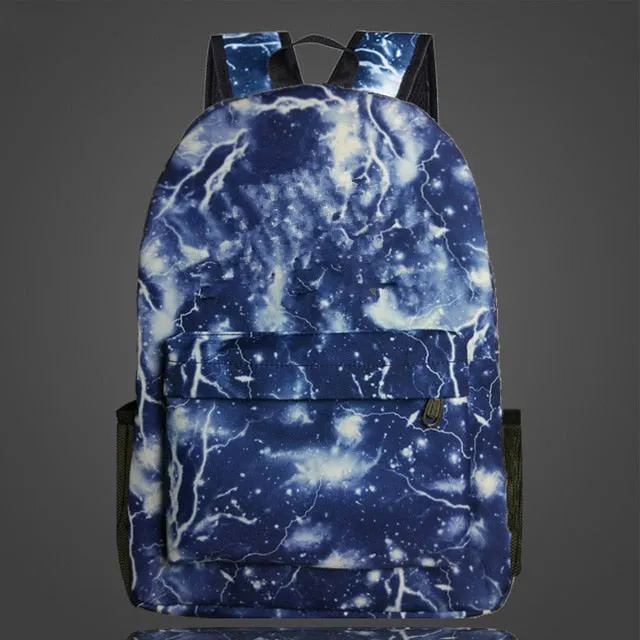 Night Luminous School Bag