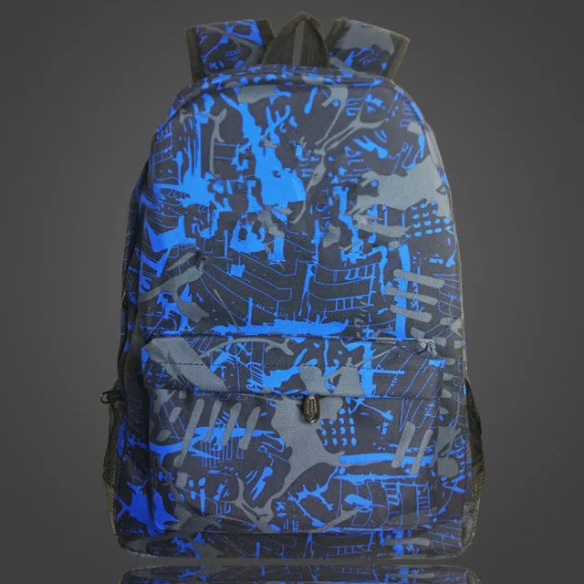 Night Luminous School Bag