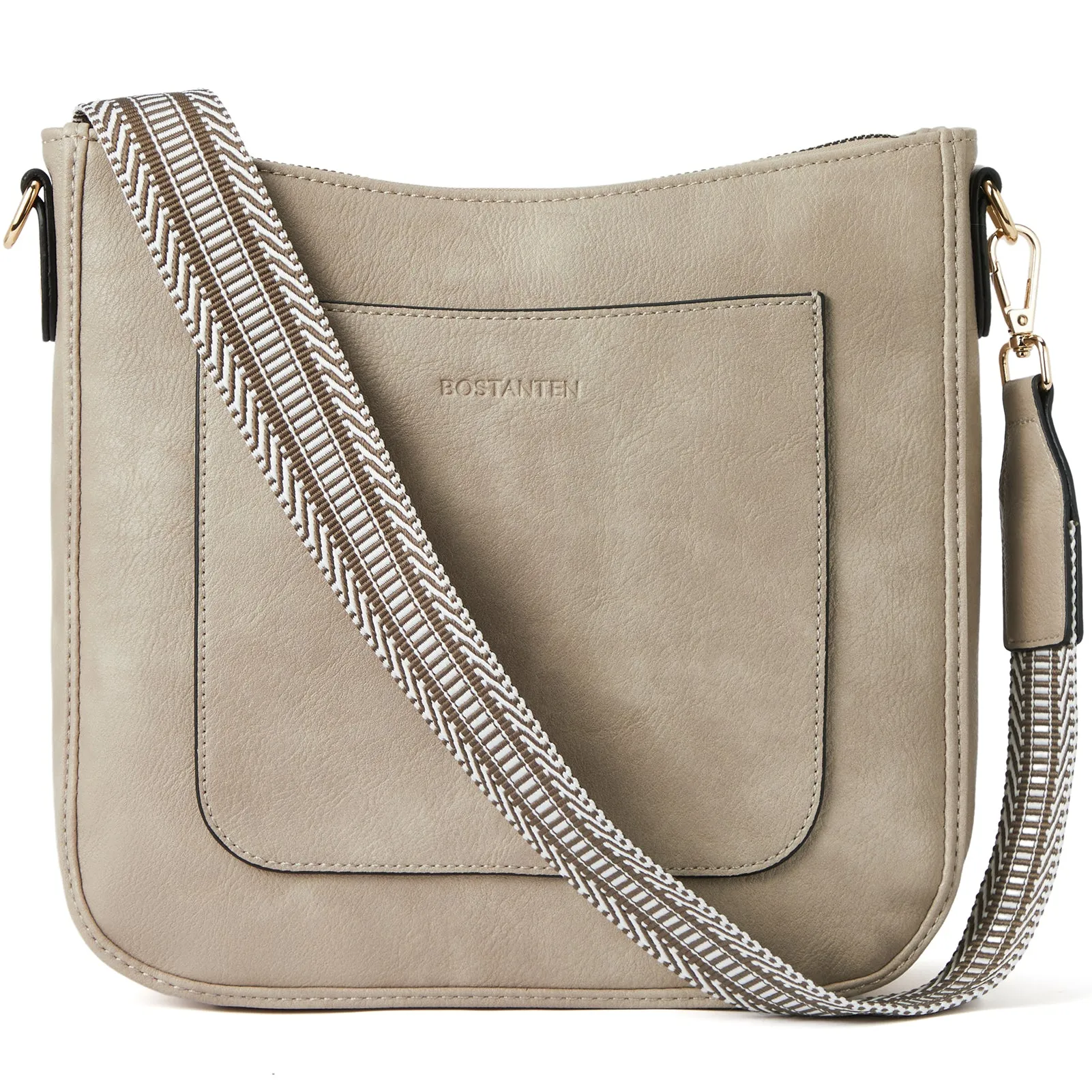 Nola Reversible Boho Straps Vegan Leather Hobo Handbags