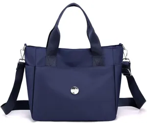 Nylon Tote Bag for Women Waterproof Cross Body Handbags Purses with Zipper Pocket Shoulder Bag Ladies Casual Satchel