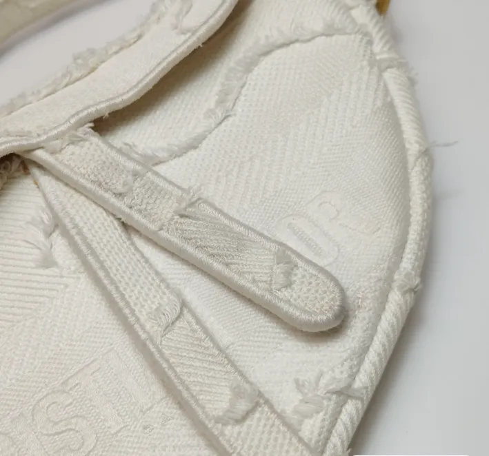 Preloved Dior Saddle Mini 23.5cm White 127842800708