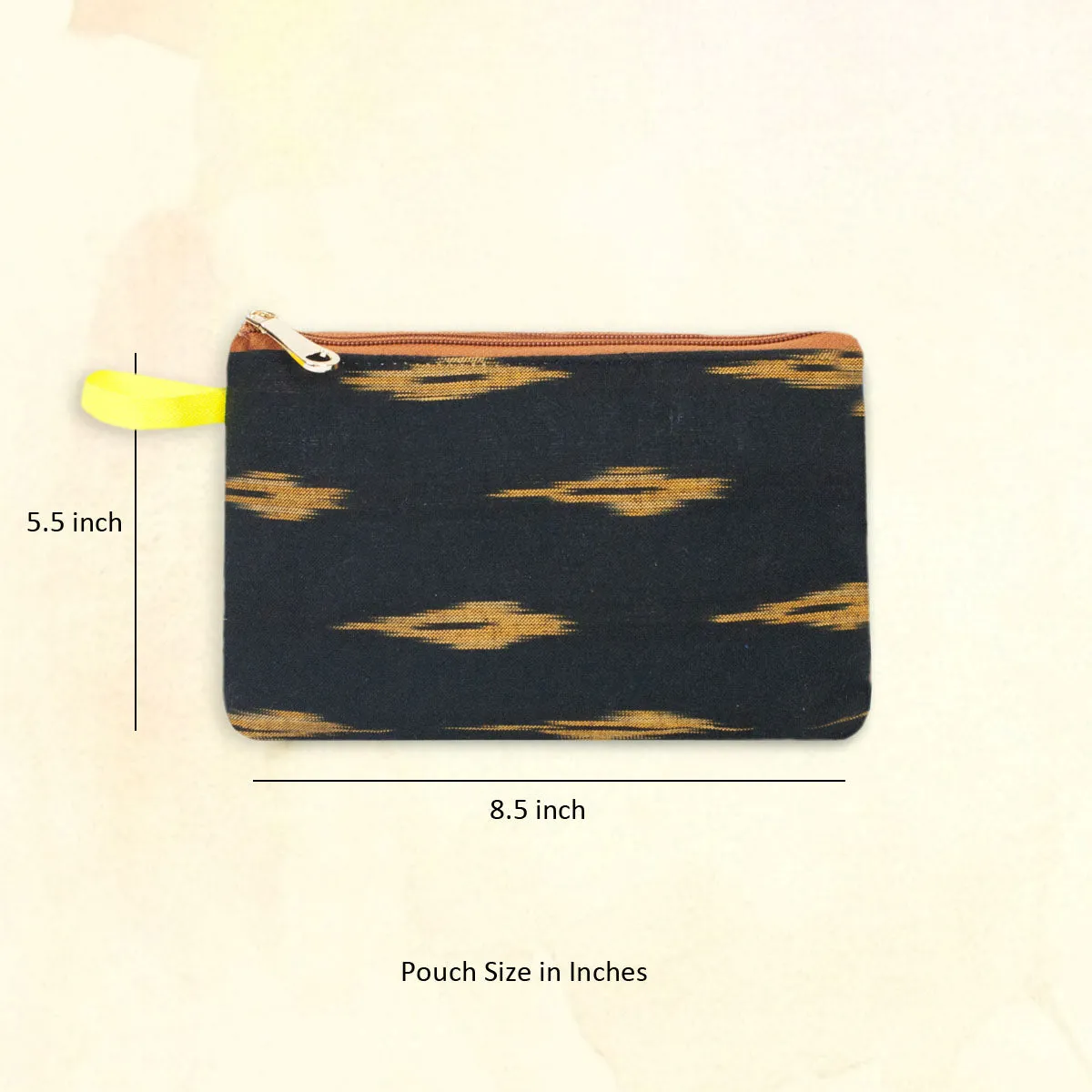Raat Ikkat Sling and Pouch Combo