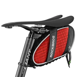ROCKBROS Bicycle Saddle Bag Under Seat 3D Shell Cycling Seat Pack