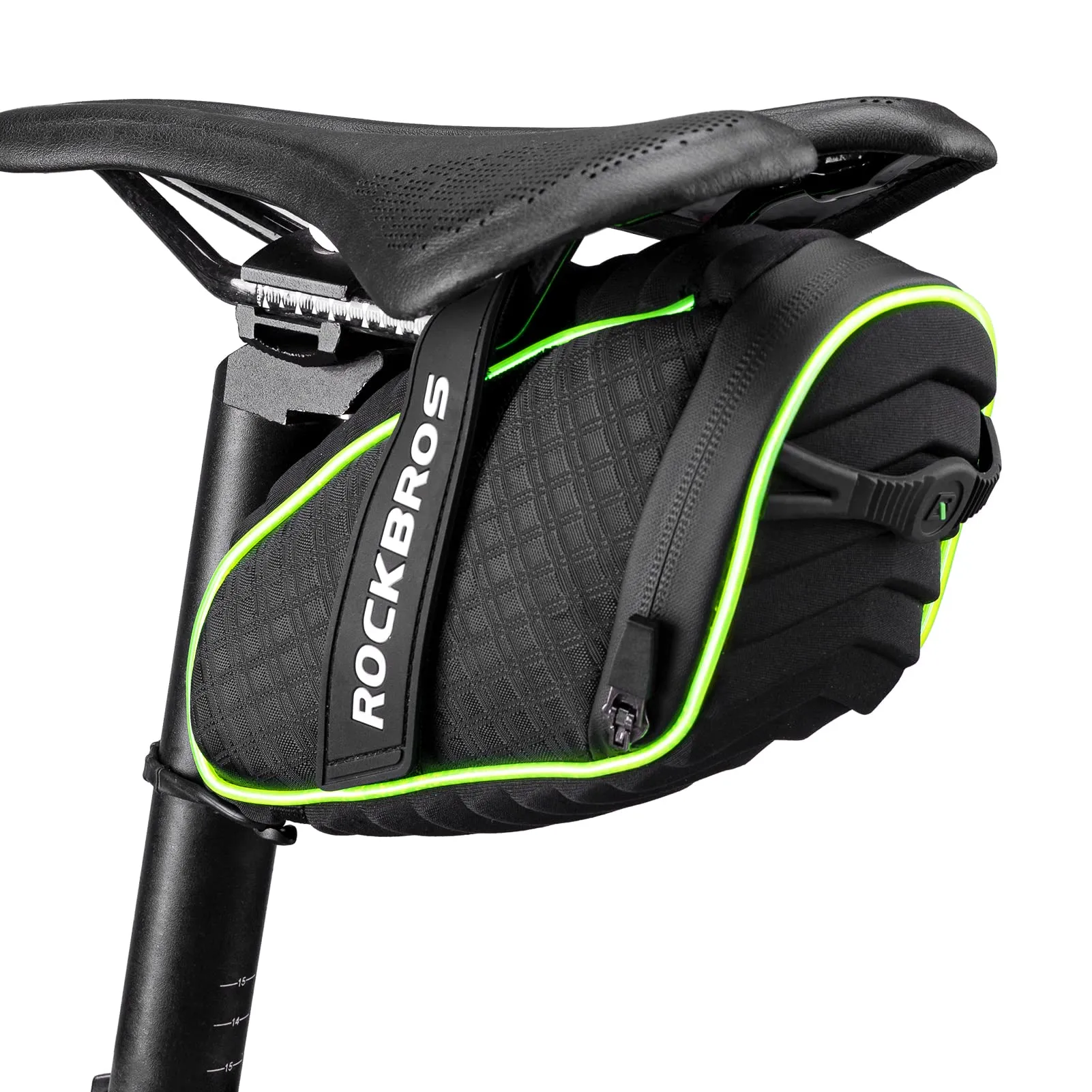 ROCKBROS Bicycle Saddle Bag Under Seat 3D Shell Cycling Seat Pack