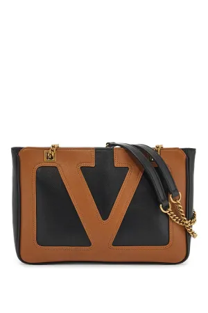 small viva superstar tote 6Y2B0D25ELH NERO/SPICE