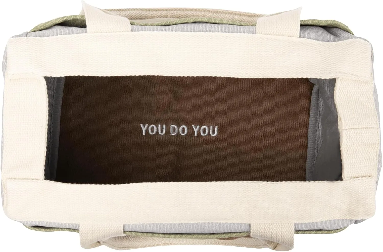 Soolla Studio Bag: Pottery Tool Bag & Art Supply Storage Organizer, Washable Craft Tote, Knitting Yarn, Crochet Projects, 30 Pockets, 25  Colors, Canvas, Artist Gift for Students & Adults (Good Earth)