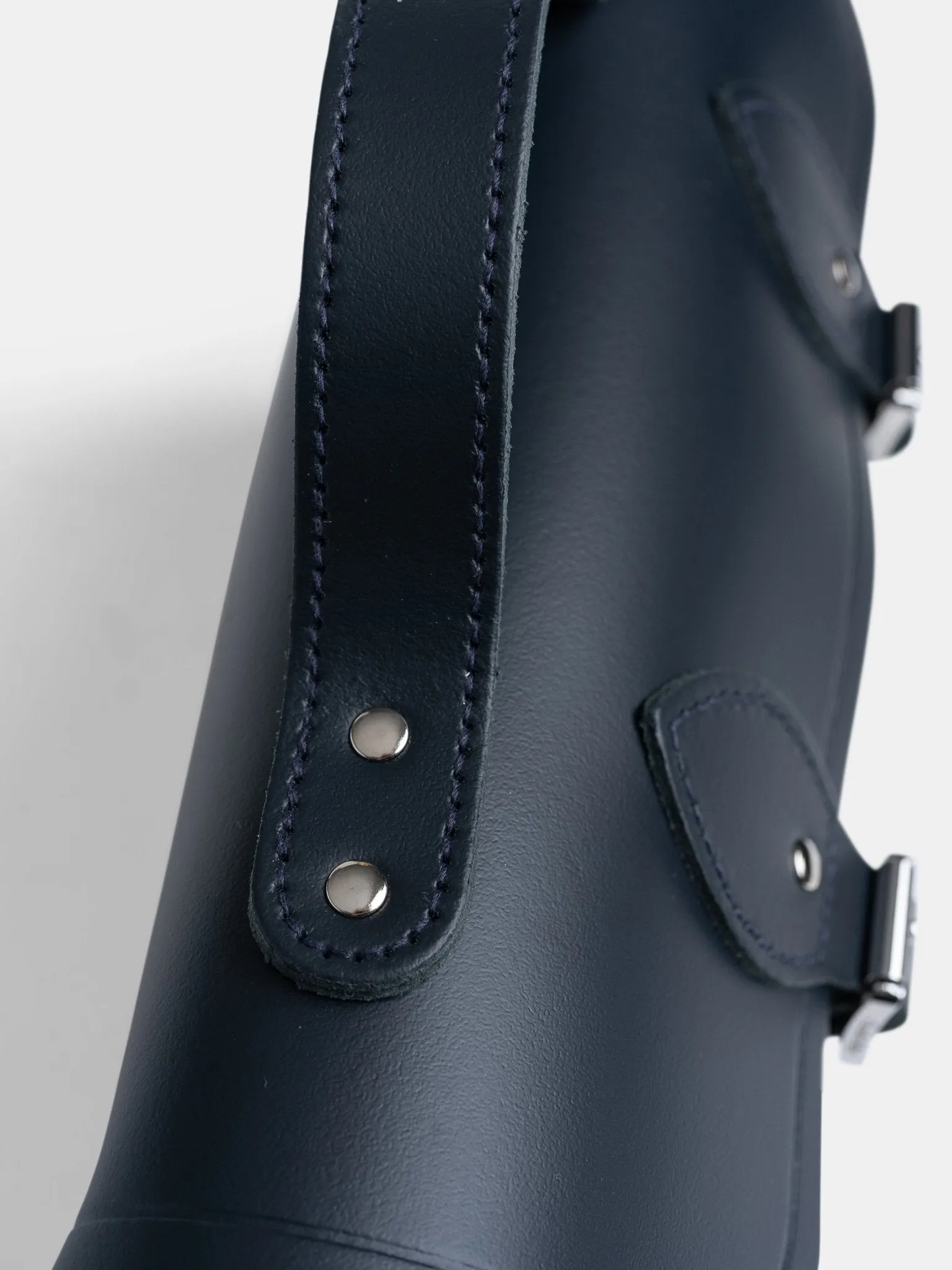 The 11 Inch Batchel -  Clay, Oxblood & Navy