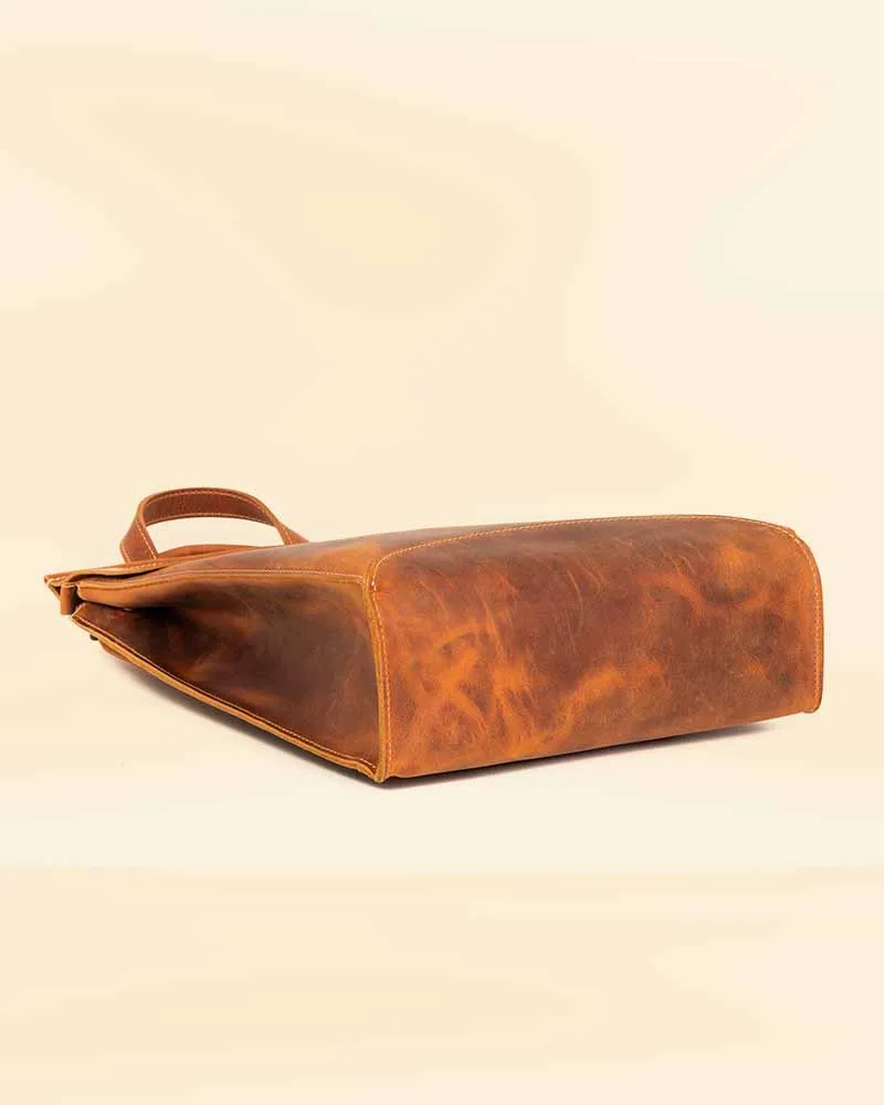 THE PRICY LEATHER SLIM BACKPACK