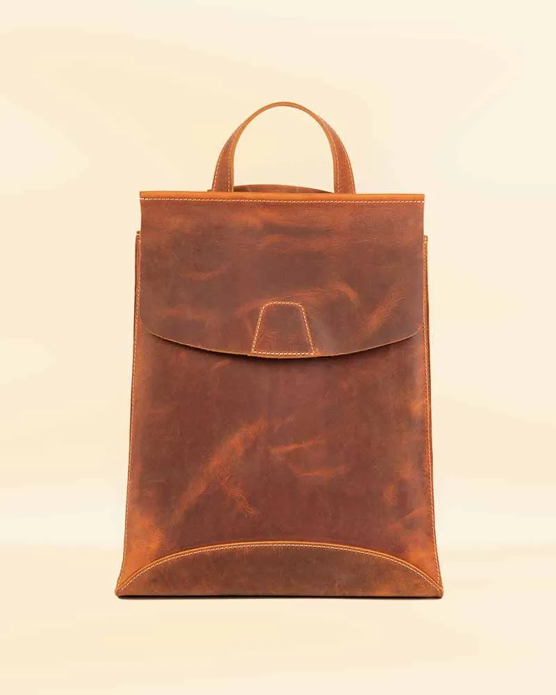 THE PRICY LEATHER SLIM BACKPACK