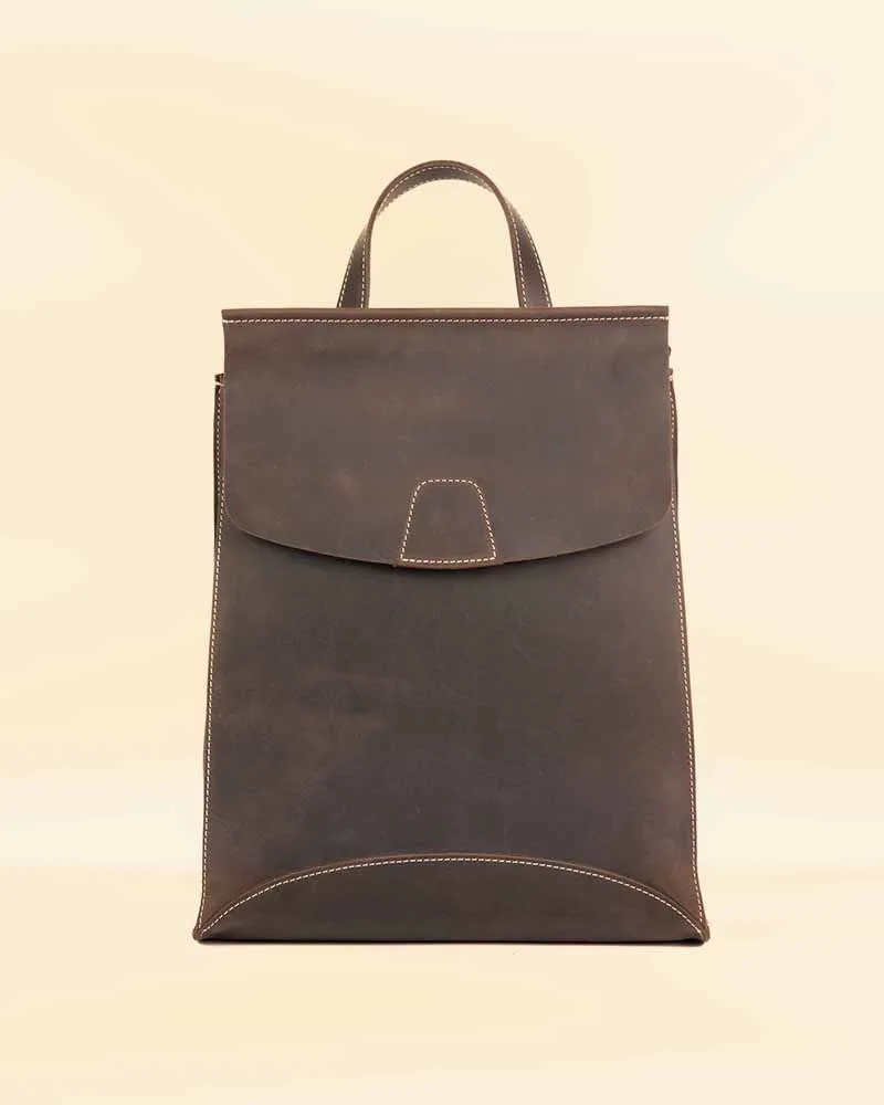 THE PRICY LEATHER SLIM BACKPACK