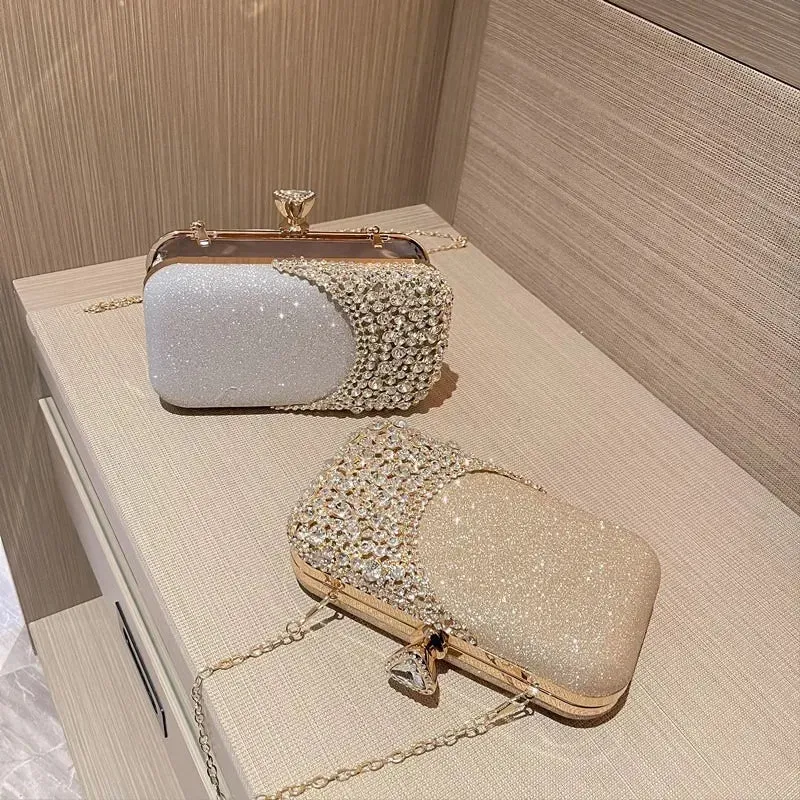 Women Diamond Evening Clutch Bags