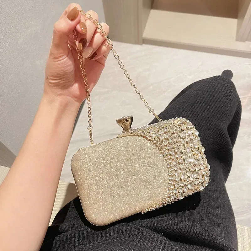 Women Diamond Evening Clutch Bags
