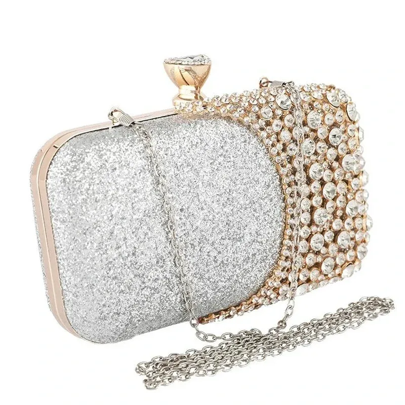 Women Diamond Evening Clutch Bags